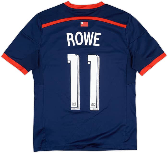 Camiseta de local del New England Revolution 2014-15 Rowe #11 - 9/10 - (L. Niños)