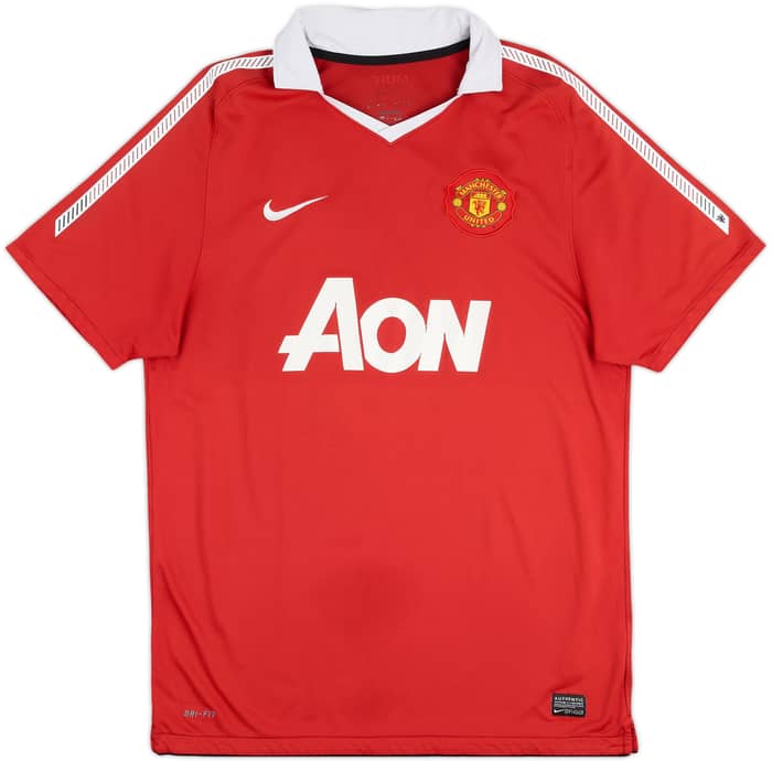 2010-11 Manchester United Home Shirt Rooney #10 - 5/10 - (L)