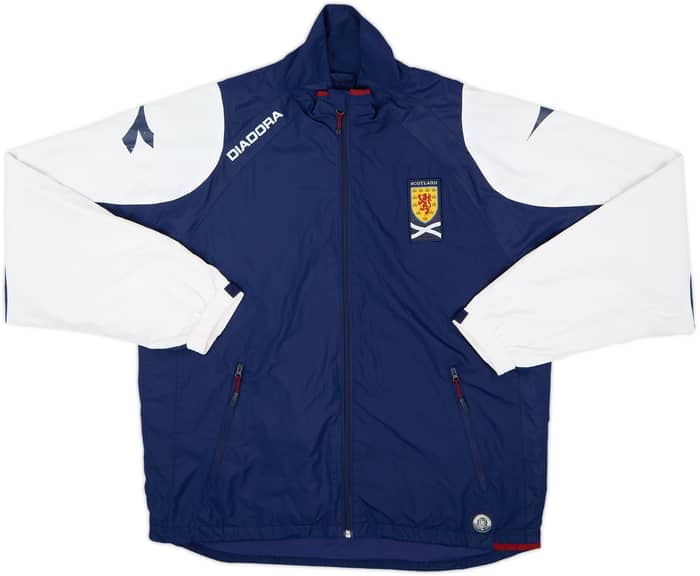 2007-08 Scotland Diadora Track Jacket - 7/10 - (M)