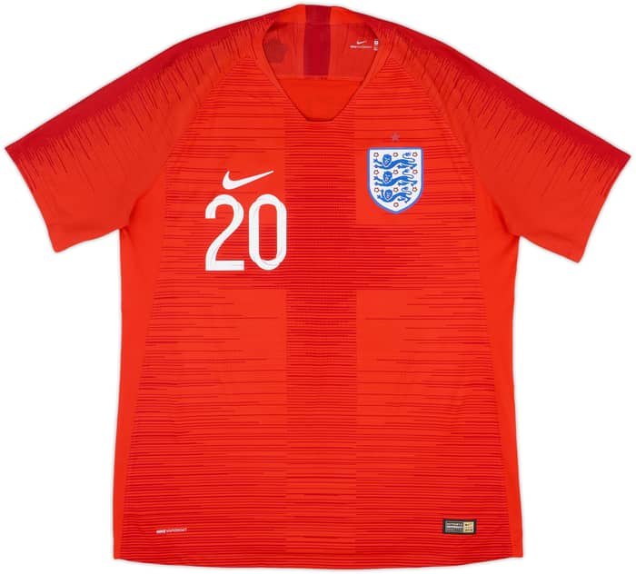 2018-19 England Authentic Away Shirt Dele #20 - 9/10 - (L)