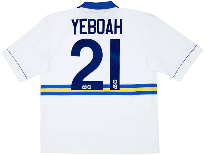 1993-95 Leeds United Home Shirt Yeboah #21 - 9/10 - (L)