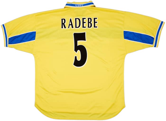 1999-00 Leeds United Third Shirt Radebe #5 - 8/10 - (XL)