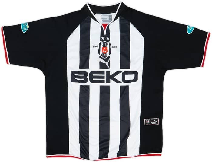 2002-03 Besiktas Away Shirt Nouma #21 - 8/10 - (M)