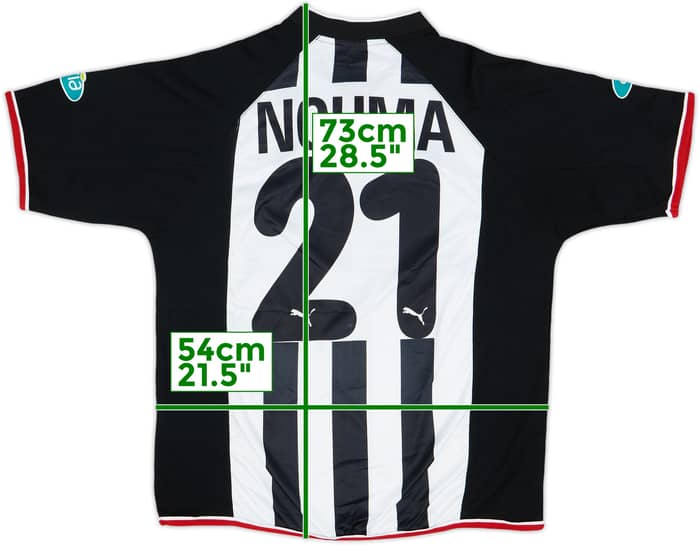 2002-03 Besiktas Away Shirt Nouma #21 - 8/10 - (M)