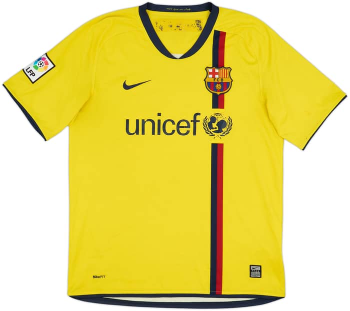 2008-10 Barcelona Away Shirt Messi #10 - 5/10 - (M)
