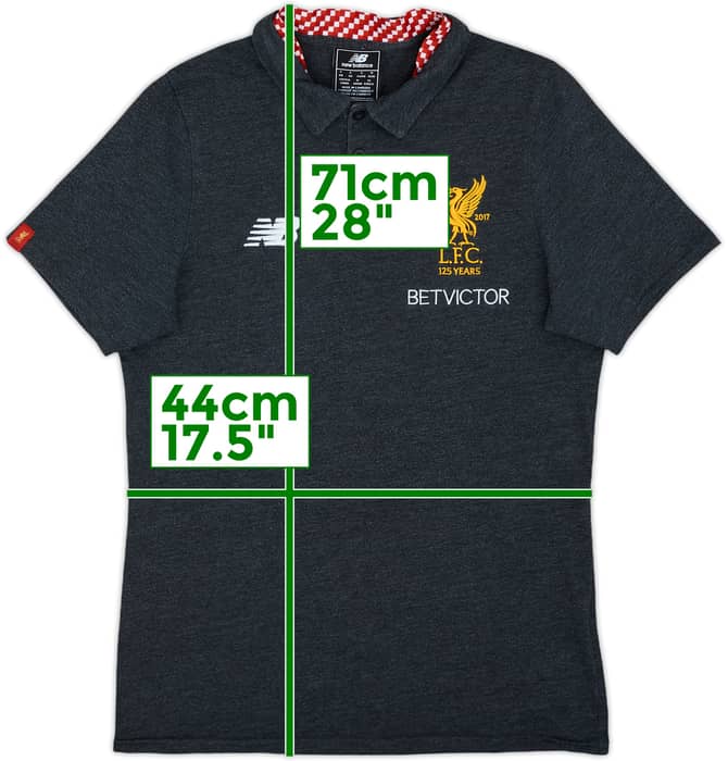 2017-18 Liverpool New Balance Polo Shirt - 5/10 - (S)