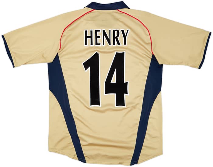 2001-02 Arsenal Away Shirt Henry #14 - 8/10 - (M)