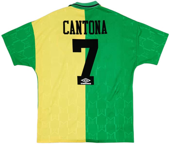 1992-94 Manchester United Third Shirt Cantona #7 - 8/10 - (L)