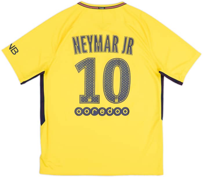 2017-18 Paris Saint-Germain Away Shirt Neymar Jr #10 - 7/10 - (L)
