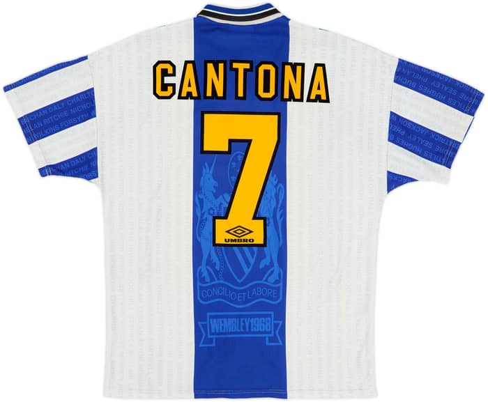 1994-96 Manchester United Third Shirt Cantona #7 - 6/10 - (L)