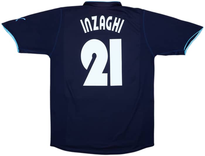Camiseta de visitante del Lazio 2002-03 Inzaghi #21 - 6/10 - (L)