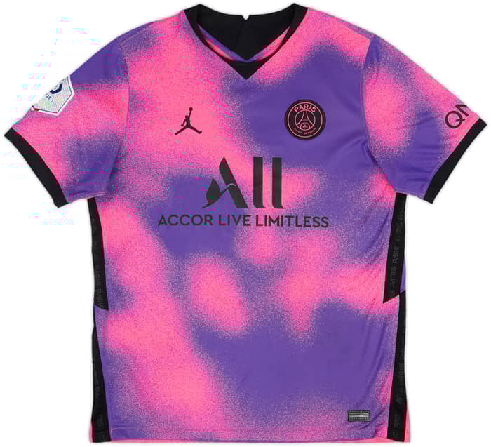 2020-21 Paris Saint-Germain Fourth Shirt Mbappe #7 - 10/10 - (L)