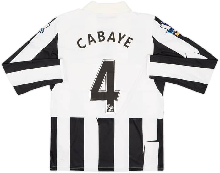 2012-13 Newcastle Home L/S Shirt Cabaye #4 - 6/10 - (S)