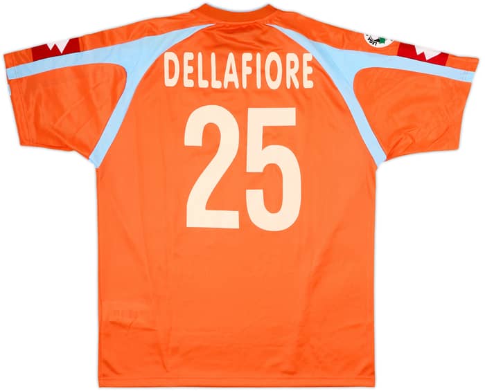 2005-06 Treviso Match Issue Third Shirt Dellafiore #25 (L)