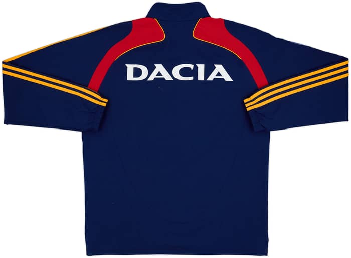 2007-08 Romania Player Issue adidas Track Jacket - 8/10 - (L/XL)