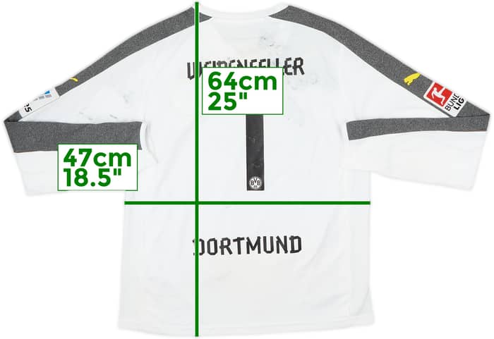 2013-15 Borussia Dortmund Third/GK Shirt Weidenfeller #1 - 4/10 - (XL.Boys)