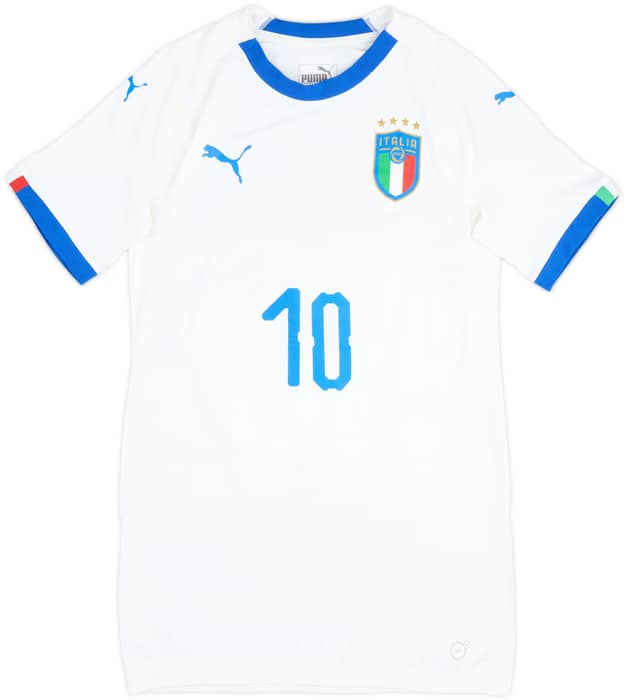 2018-19 Italy Player Issue Away Shirt #10 - 5/10 - (L)