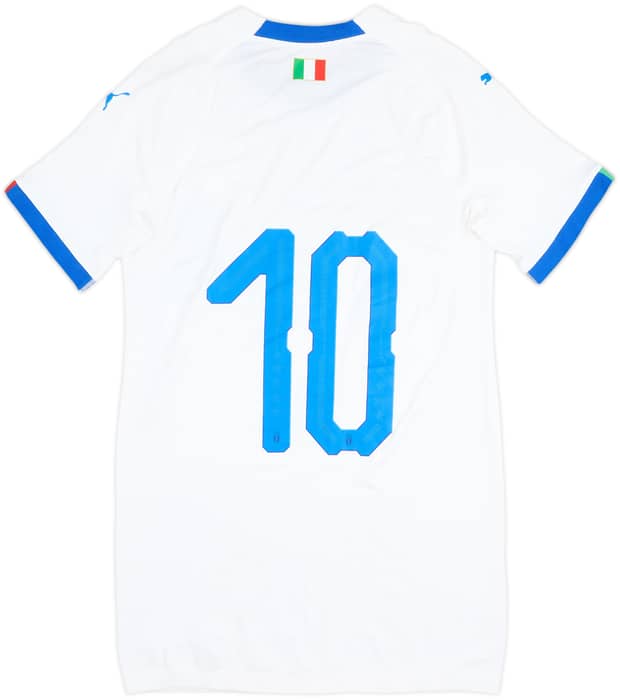 2018-19 Italy Player Issue Away Shirt #10 - 5/10 - (L)