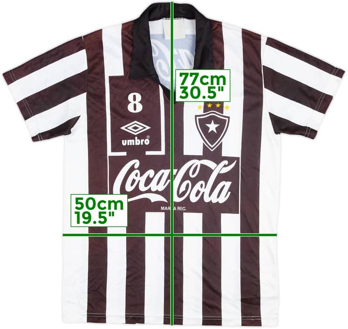 1992 Botafogo Home Shirt #8 - 6/10 - (M)