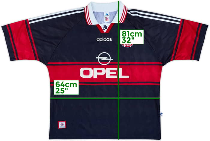 Camiseta de local del Bayern Munich 1997-99 #14 - 8/10 - (XXL)