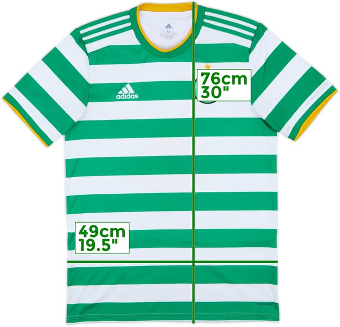 2020-21 Celtic Home Shirt - 6/10 - (M)