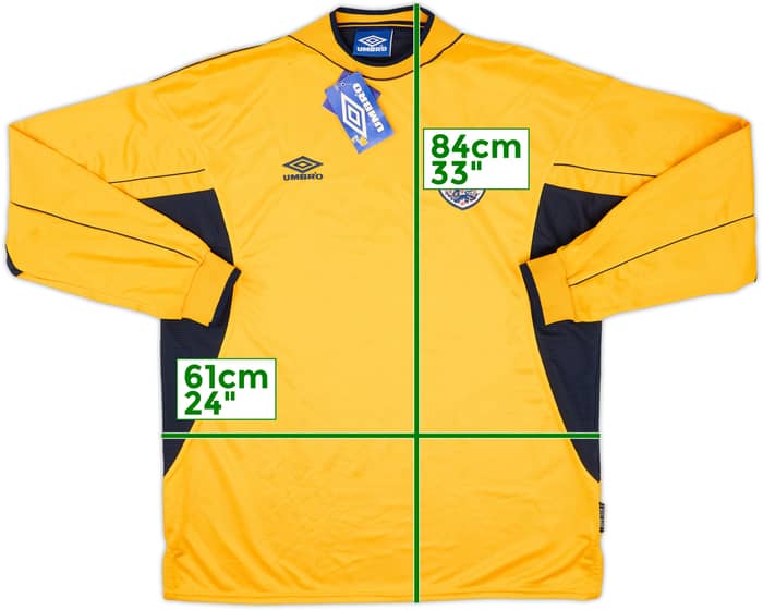 1999-01 England GK Shirt #1 (XL)