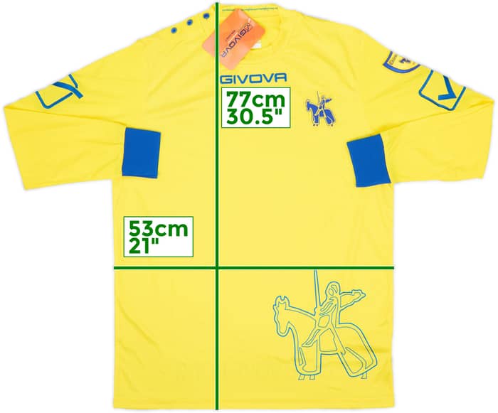 2018-19 Chievo Verona Home L/S Shirt (M)