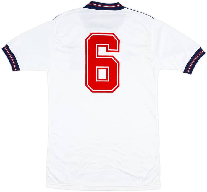 1984-86 England U-21 Match Issue Home Shirt #6