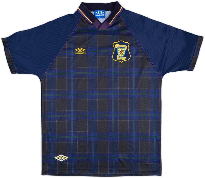 1994-96 Scotland Match Issue Home Shirt #20