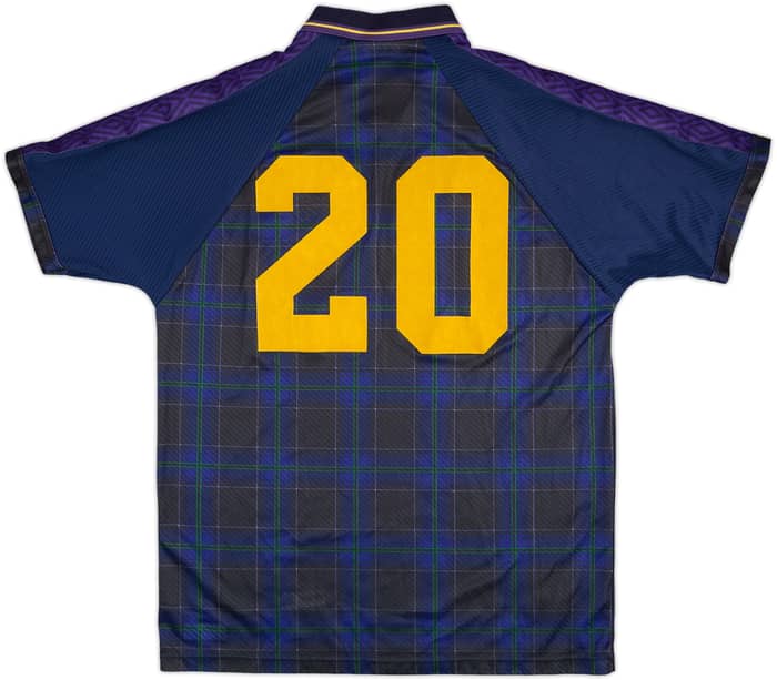 1994-96 Scotland Match Issue Home Shirt #20
