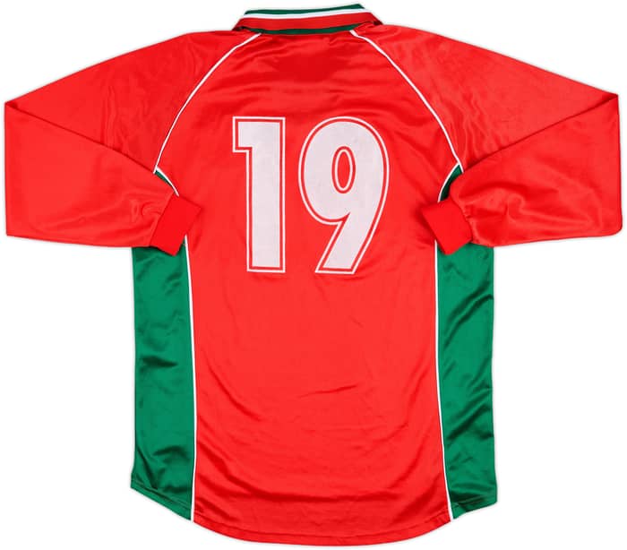1998-00 Bulgaria Match Issue Away L/S Shirt #19