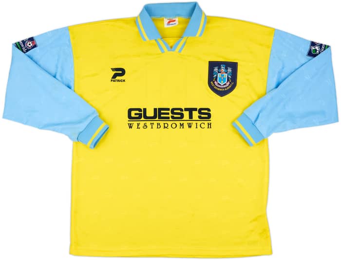 1996-97 West Brom Match Issue Away L/S Shirt #11