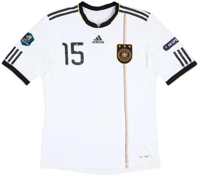 2010-11 Germany Match Issue Home Shirt Trasch #15