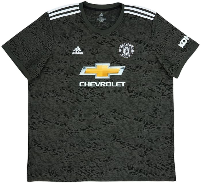 2020-21 Manchester United Away Shirt B.Fernandes #18 - 10/10 - (3XL)