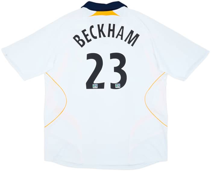 2007-08 LA Galaxy Home Shirt Beckham #23 (XXL)