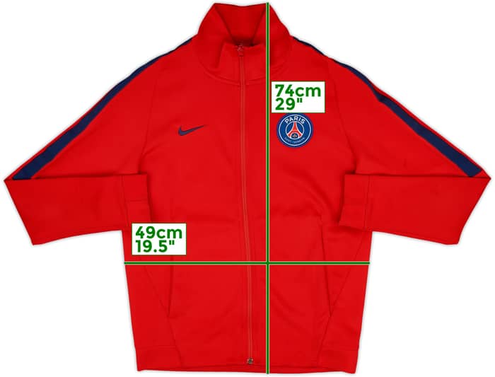 2017-18 Paris Saint-Germain Nike Track Jacket - 8/10 - (S)
