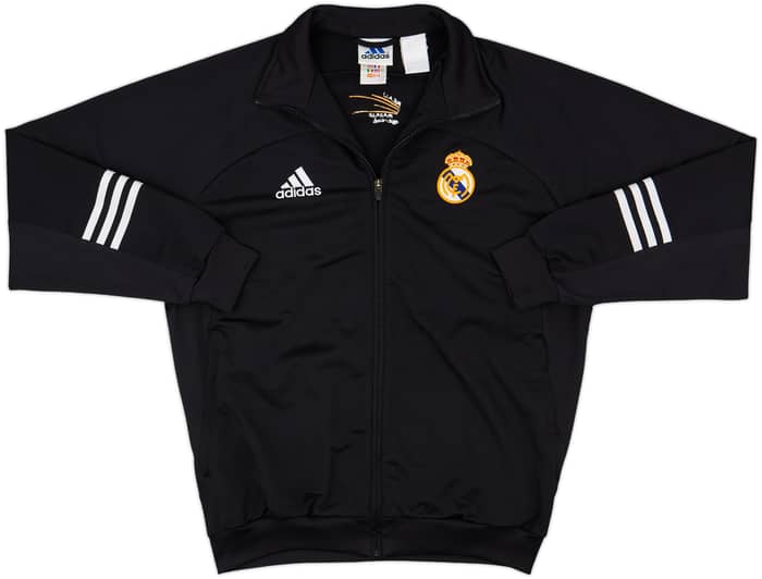 2001-02 Real Madrid adidas Centenary Track Jacket - 8/10 - (XL.Boys)