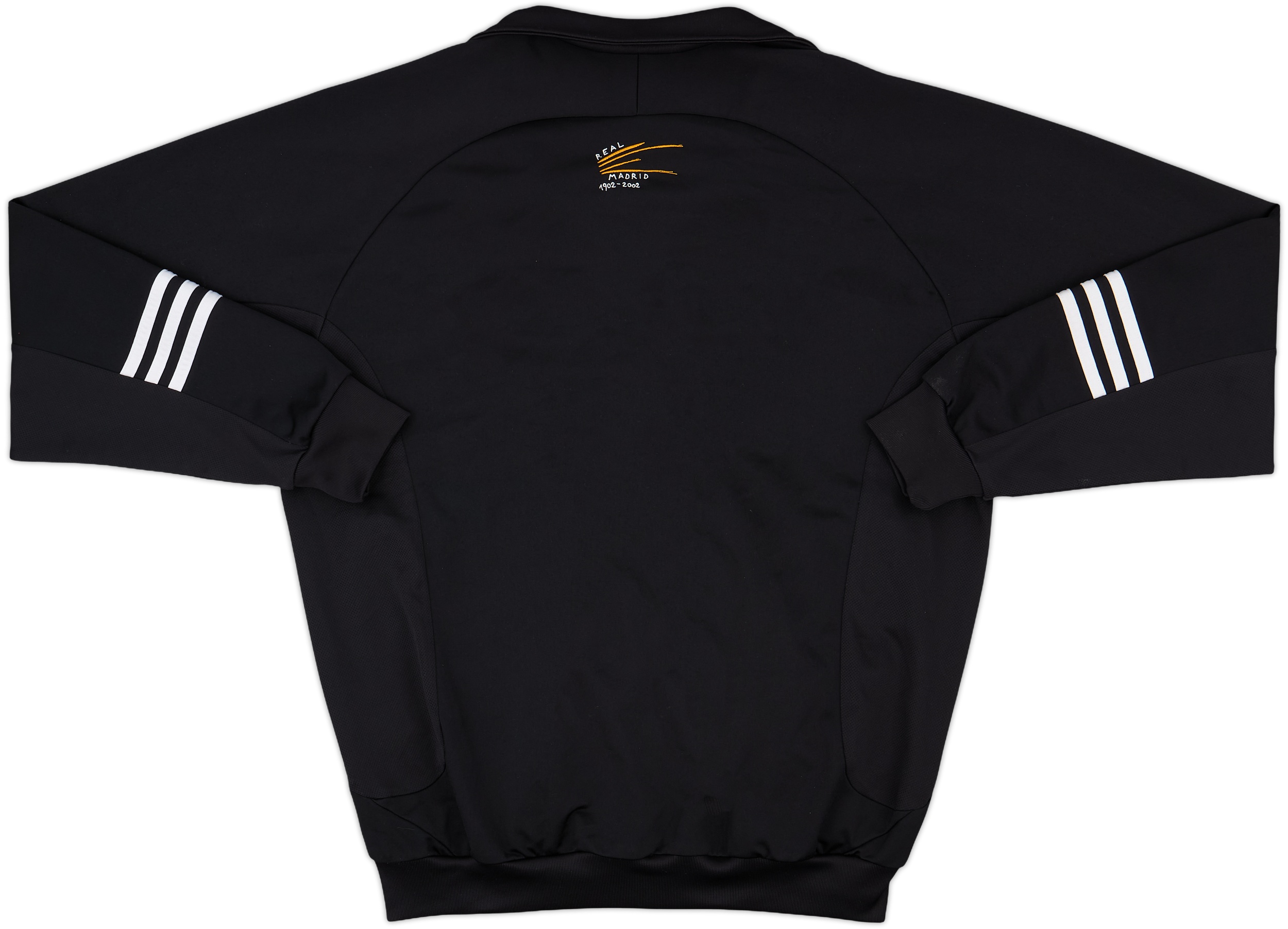 2001-02 Real Madrid adidas Centenary Track Jacket - 8/10 - (XL.Boys)