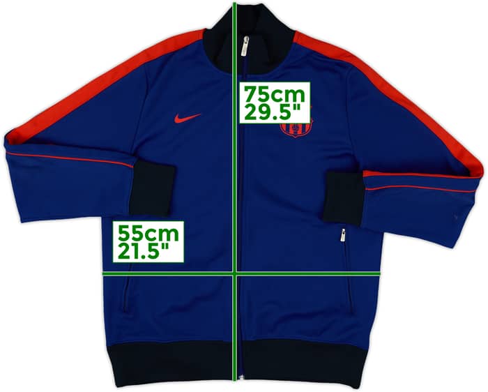 2012-13 Barcelona Nike Track Jacket - 8/10 - (L)