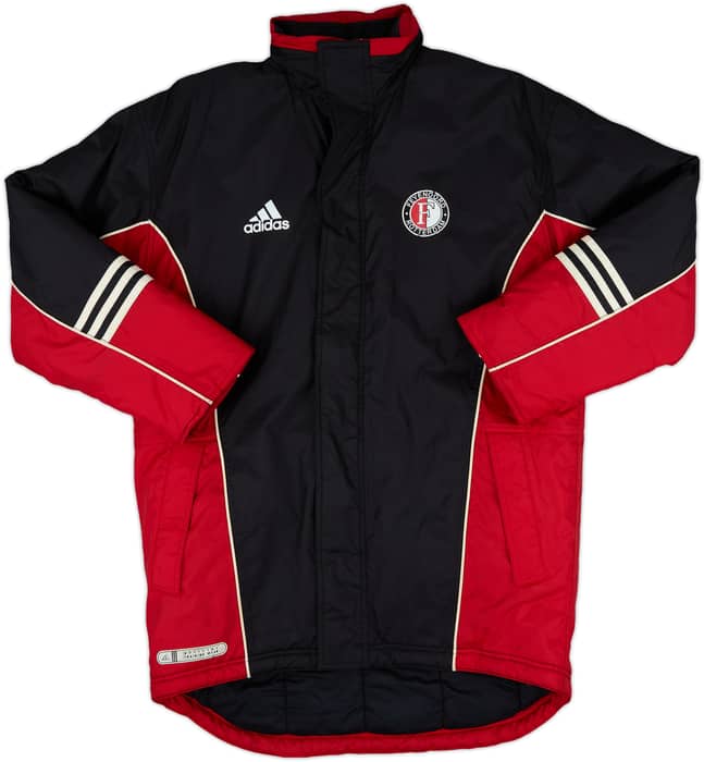 1999-00 Feyenoord adidas Padded Bench Coat - 7/10 - (S)