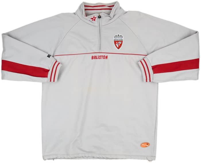 2005-06 Royal Excel Mouscron Baliston 1/4 Zip Sweat Top - 7/10 - (XL)