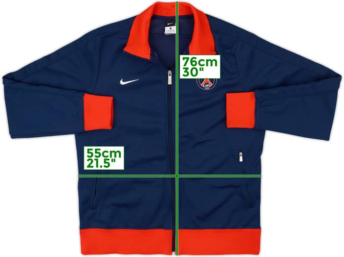 2012-13 Paris Saint-Germain Nike Track Jacket - 9/10 - (L)