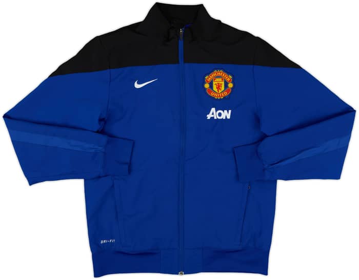 2013-14 Manchester United Nike Track Jacket - 10/10 - (S)