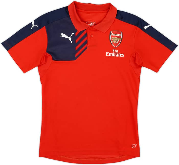 2015-16 Arsenal Puma Polo Shirt - 8/10 - (S)