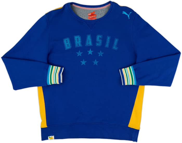 2012-13 Brazil Puma '1958' Sweat Top - 8/10 - (L)