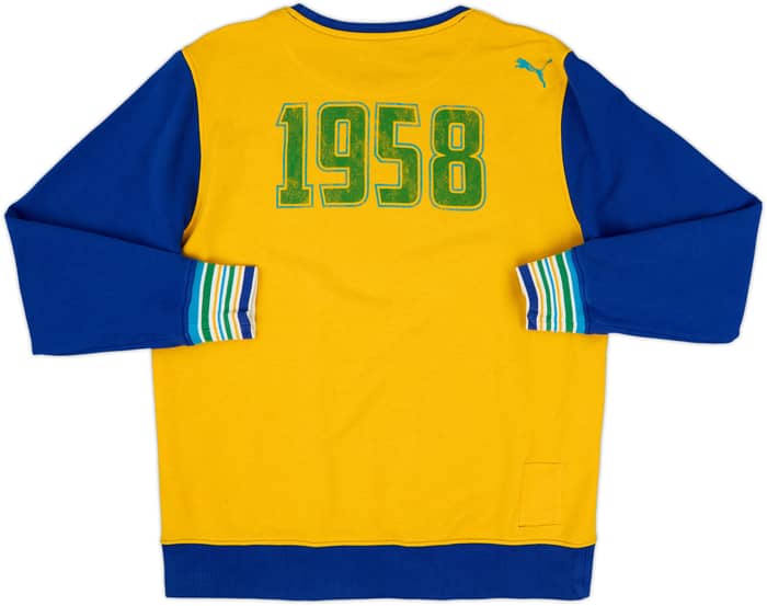 2012-13 Brazil Puma '1958' Sweat Top - 8/10 - (L)