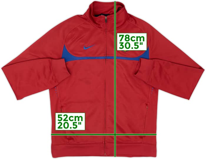 2010-11 Barcelona Nike Track Jacket - 8/10 - (L)
