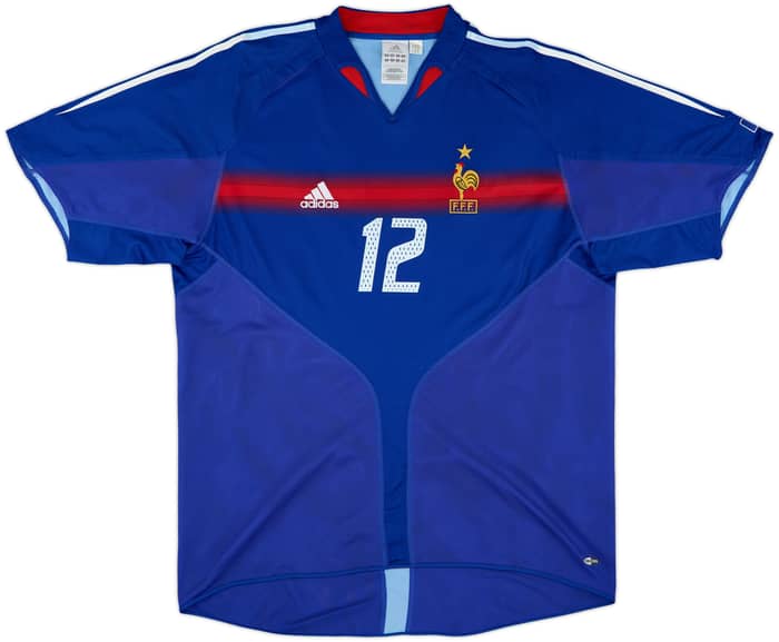 2004-06 France Home Shirt Henry #12 - 6/10 - (XL)