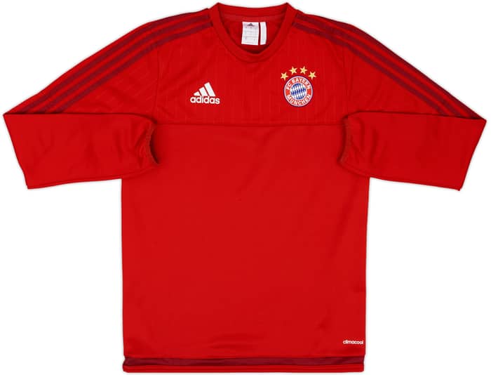 2015-16 Bayern Munich adidas Sweat Top - 7/10 - (S)