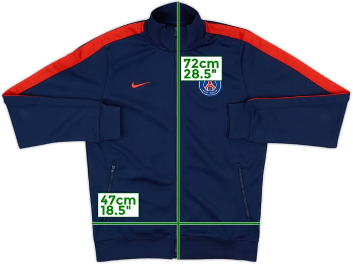 2014-15 Paris Saint-Germain Nike Track Jacket - 10/10 - (M)